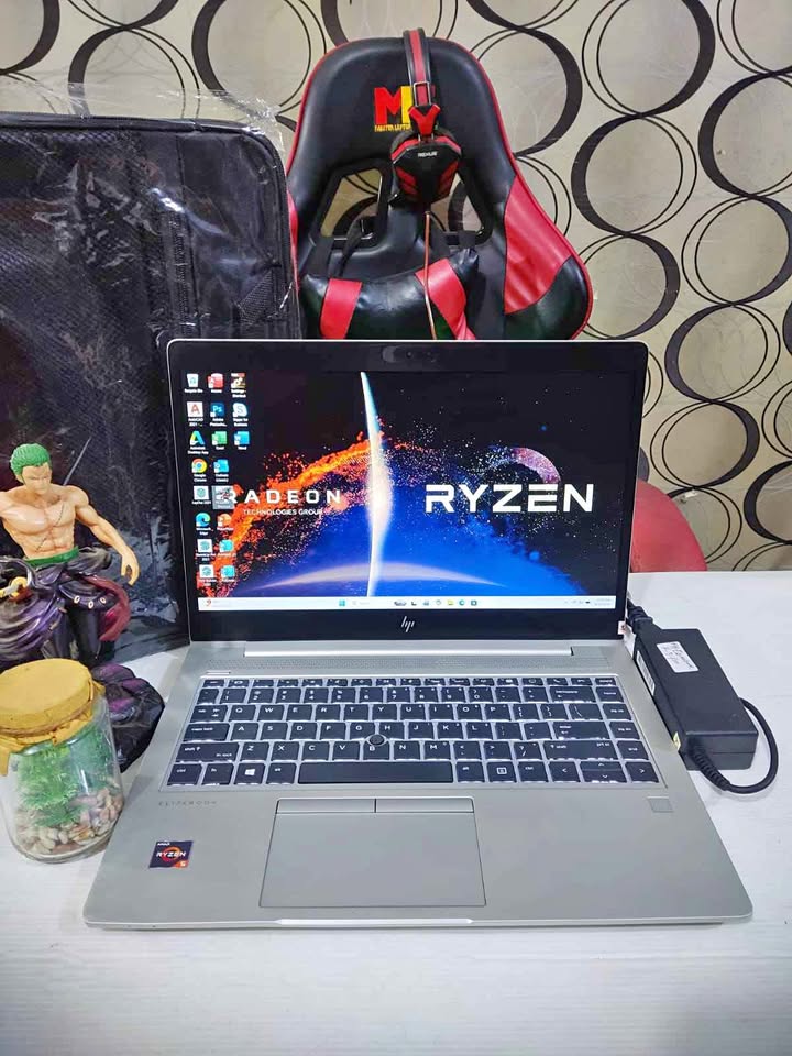 Laptop Buat Bos” HP Elite Ryzen 5 Pro Ram 16Gb/Ssd 512Gb VGA radeon slim Murah