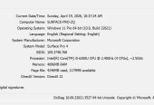 Laptop Touchscreen Surface Pro Hybrid Core i5 Skylake Windows 11 layar 2K