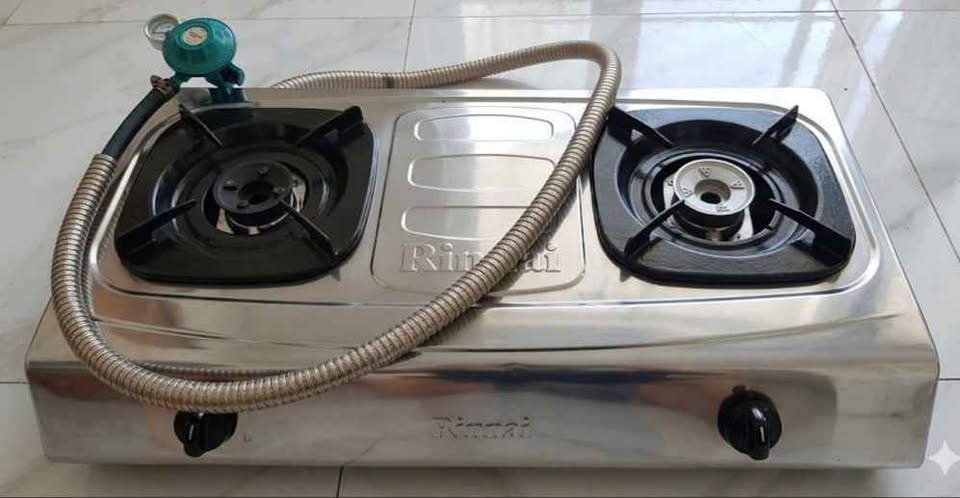 kompor gas Rinnai dua tungku
