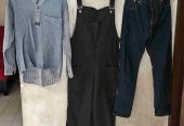 Pakaian branded murah denim jumpsuit