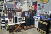 Speaker salon dan elektronik bekas. Lokasi cilodong Kota depok