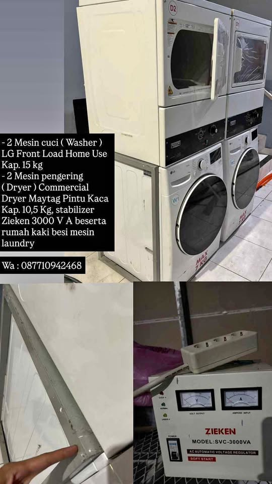 Perlengkapan laundry dan rumah tangga