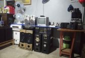 Speaker salon dan elektronik bekas. Lokasi cilodong Kota depok
