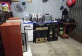 Speaker salon dan elektronik bekas. Lokasi cilodong Kota depok